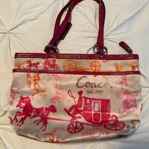 Coach Satin Handbag